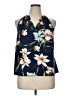 Shein Curve Blue Sleeveless Blouse Size 14 Plus (1) - photo 1