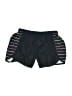 Nike 100% Polyester Stripes Black Athletic Shorts Size 6 - photo 1