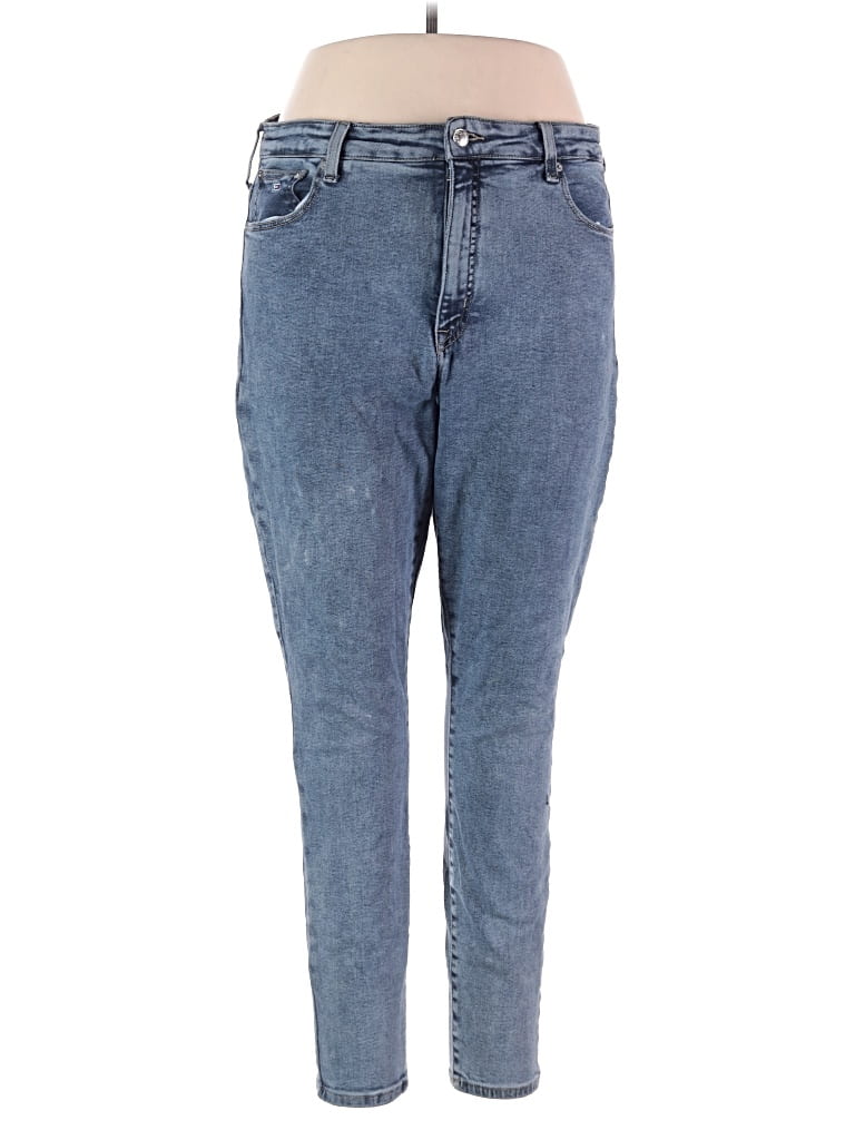 Pre-owned Tommy Jeans Jeans In Blue