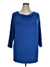 Assorted Brands Blue 3/4 Sleeve Top Size 16 - photo 1