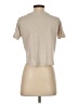 Pink Republic Tan Short Sleeve Top Size XS - photo 2