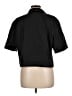 Theory Black 3/4 Sleeve Button-Down Shirt Size L - photo 2