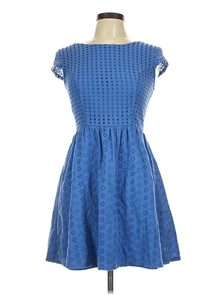 Pre-owned Xhilaration Casual Dress In Blue