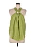 Jondie 100% Polyester Green Sleeveless Blouse Size M - photo 1