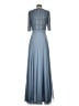 Mac Duggal 100% Polyester Blue Cocktail Dress Size 4 - photo 2