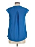 Skies Are Blue 100% Polyester Blue Short Sleeve Top Size M - photo 2