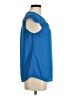 Skies Are Blue 100% Polyester Blue Short Sleeve Top Size M - photo 4