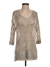 Joseph Ribkoff Metallic Silver Pullover Sweater Size S - photo 1