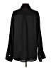 Cotton Candy LA 100% Polyester Solid Black Long Sleeve Blouse Size S - photo 2
