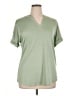 Unbranded Green Short Sleeve Blouse Size XL - photo 1