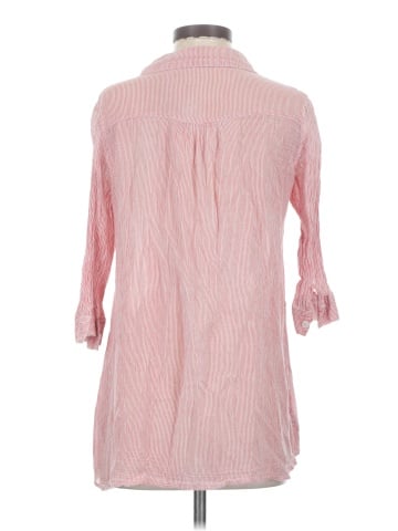 Piko 3/4 Sleeve Button-Down Shirt (view 2)