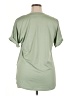 Unbranded Green Short Sleeve Blouse Size XL - photo 2