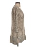Joseph Ribkoff Metallic Silver Pullover Sweater Size S - photo 4