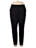 Uniqlo 100% Polyester Solid Black Active Pants Size XL - photo 1