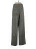 Light Before Dark Houndstooth Black Green Casual Pants Size S - photo 2