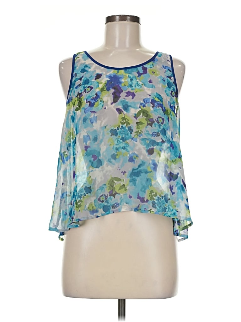Pre-owned Chloé Sleeveless Blouse In Blue