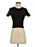 Nux Black Short Sleeve Turtleneck Size S - photo 1