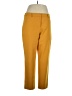 NANETTE Nanette Lepore Solid Yellow Casual Pants Size 14 - photo 1