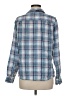 L.L.Bean Plaid Blue Long Sleeve Button-Down Shirt Size M - photo 2