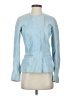 Theory 100% Polyester Blue Jacket Size 2 - photo 1