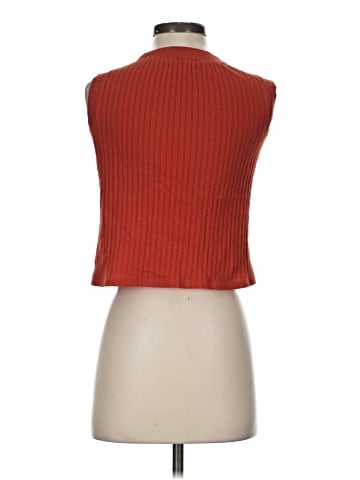 Madewell Pointelle Button-Front Crop Tank (view 2)