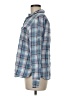 L.L.Bean Plaid Blue Long Sleeve Button-Down Shirt Size M - photo 5