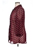 new york style 100% Polyester Red 3/4 Sleeve Blouse Size XL - photo 5