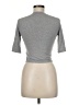 DAZY Gray Short Sleeve Henley Size M - photo 2