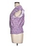 1.State 100% Cotton Purple Sleeveless Blouse Size L - photo 5