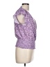 1.State 100% Cotton Purple Sleeveless Blouse Size L - photo 4