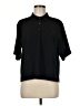 Unbranded Black Short Sleeve Blouse Size M - photo 1