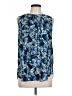 Not Your Daughter's Jeans 100% Polyester Blue Sleeveless Blouse Size L - photo 1