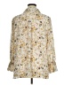 Max Studio Floral Ivory Long Sleeve Blouse Size 1X - photo 2