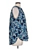 Not Your Daughter's Jeans 100% Polyester Blue Sleeveless Blouse Size L - photo 4
