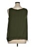 Chico's 100% Polyester Green Sleeveless T-Shirt Size XL - photo 2