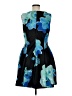 Calvin Klein Graphic Blue Cocktail Dress Size 7 - photo 2