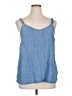 Angels 100% Lyocell Blue Sleeveless Blouse Size XL - photo 1