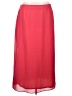 Montee Collection 100% Polyester Solid Red Formal Skirt Size 20 - photo 1