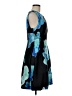 Calvin Klein Graphic Blue Cocktail Dress Size 7 - photo 4
