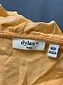 Dylan 100% Rayon Orange Sleeveless Blouse Size L - photo 7