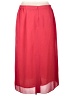 Montee Collection 100% Polyester Solid Red Formal Skirt Size 20 - photo 2