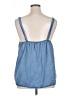 Angels 100% Lyocell Blue Sleeveless Blouse Size XL - photo 2