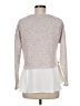 Fred David Gray Long Sleeve Top Size M - photo 2
