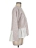 Fred David Gray Long Sleeve Top Size M - photo 4