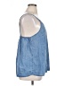 Angels 100% Lyocell Blue Sleeveless Blouse Size XL - photo 4