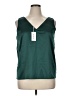 Assorted Brands Green Sleeveless Blouse Size XL - photo 1
