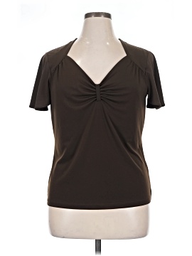 AK Anne Klein Short Sleeve Top (view 1)