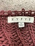 Hyfve 100% Polyester Burgundy Cardigan Size L - photo 7