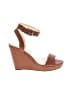 Jessica Simpson Tan Wedges Size 7 1/2 - photo 1
