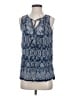 Max Studio 100% Rayon Blue Sleeveless Blouse Size S - photo 1